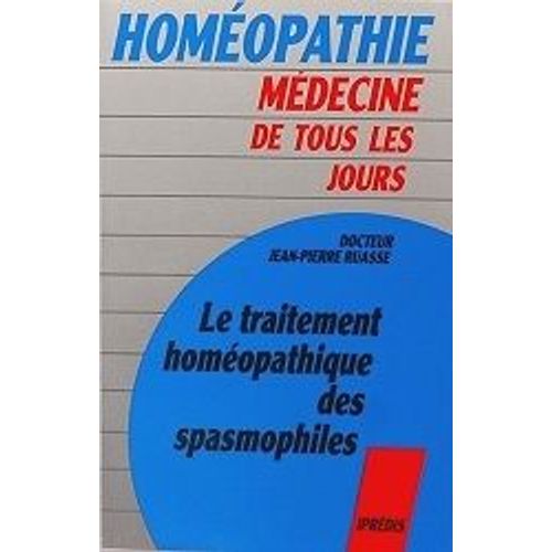 Le Traitement Homéopathique Des Spasmophiles