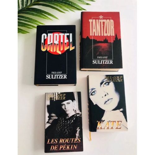 Lot Livres Paul Loup Sulitzer