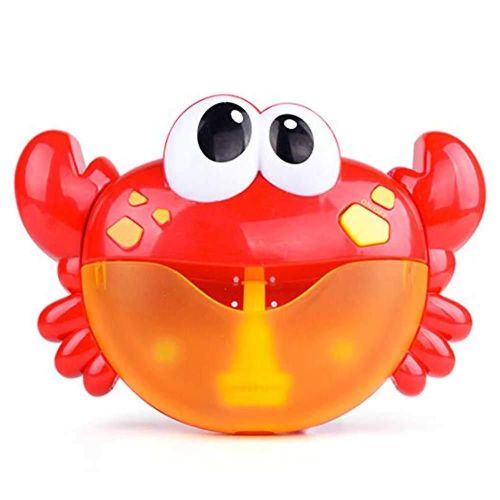 Jouet à bulles souffleur automatique pour enfants, douche pour bébé, jouets musicaux de bain pour bébé, grenouille crabe souffleur musical, jouets de bain pour bébés enfants crabe