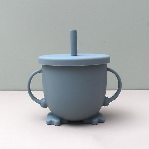 Gobelet Sippy Pour Bébé Et Tout-Petit, Anti-Fuite, Sans Bpa, Bleu