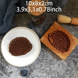 Moules à Biscuits En Bois 3D En Forme De Hibou, Outil De Cuisson