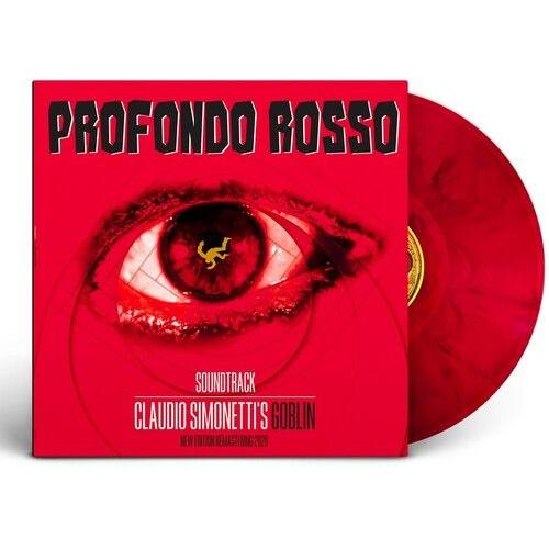 Simonetti,Claudio / Goblin - Profondo Rosso (Original Soundtrack) - Black & Red Marble Colored Vinyl [Vinyl Lp] Black, Colored Vinyl, Red, Italy - Import