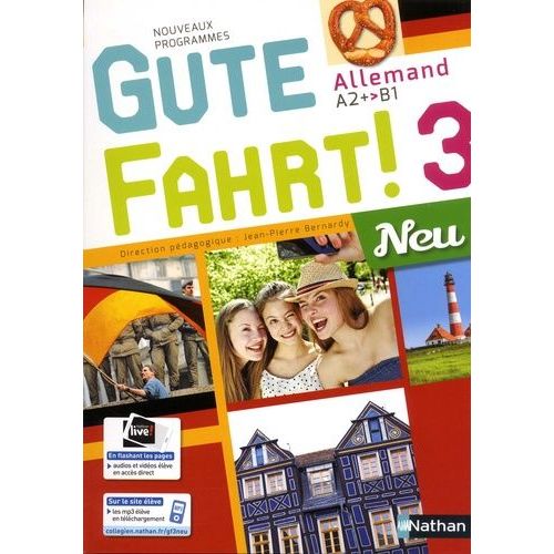 Allemand A2+>B1 Gute Fahrt! 3 Neu