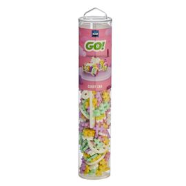 Kontiki Jeu De Construction Plus Plus - Tube Voiture Bonbon - 200 Pcs - Pp4258
