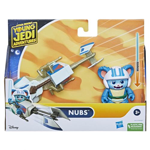 Hasbro Star Wars Les Aventures Des Petits Jedi Nubs Et Speeder Bike