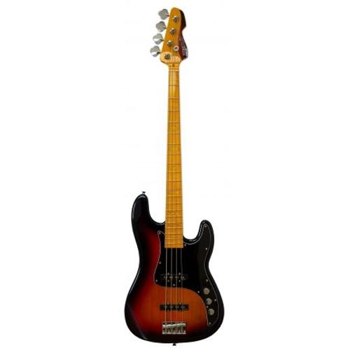Markbass - Mb Gv 4 Gloxy Passive Sunb - Basse 4 Cordes Manche Érable Sunburst