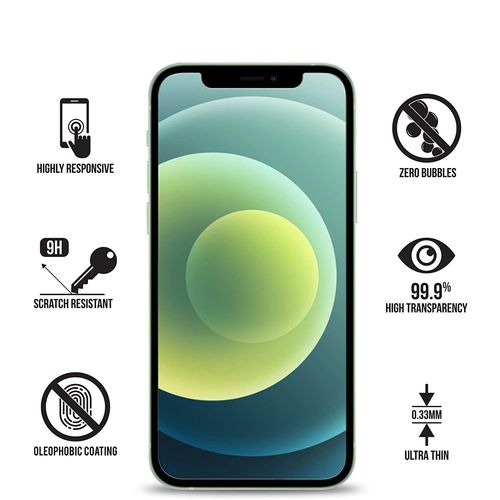 Coque Antichoc Pour Iphone 12 Pro Et 2 Verres Trempé Film Protection Ecran Phonillico®