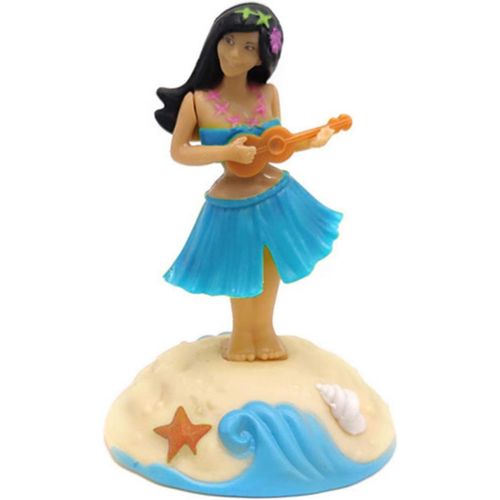 11*7*5cm Danseuse Hawaienne Voiture Qui Bouge, Danseuse Solaire Voiture, Figurine Solaire Dansante, Créativité Figurine Hawaïenne Voiture Décoration De Voiture Solaire Danse Jouet Bureau Fournitures