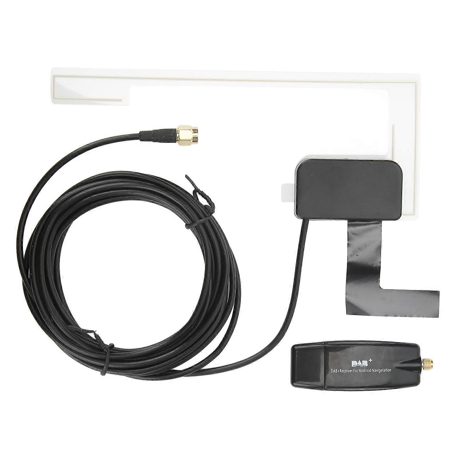 Récepteur radio numérique DAB de voiture Adaptateur de boîtier DAB ...