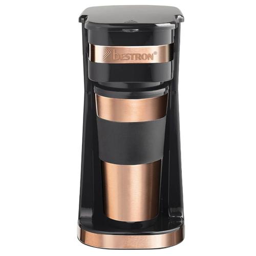 Bestron - Cafetière isotherme 2 tasses 750w cuivre ACM112CO