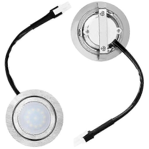 2 ampoules de hotte de cuisine,hotte de cuisinière en acier inoxyda...