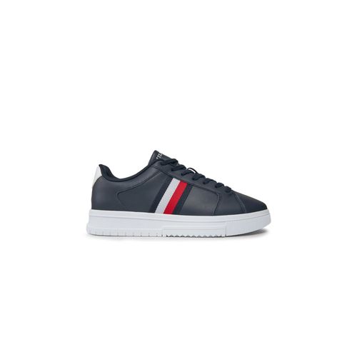 Sneakers Homme Tommy Hilfiger Supercup Lth Stripes Fm0fm04895 - 45