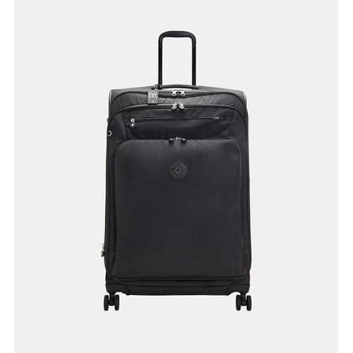 Kipling - Valise souple extensible L New Youri Spin 4R 76 cm - Noir