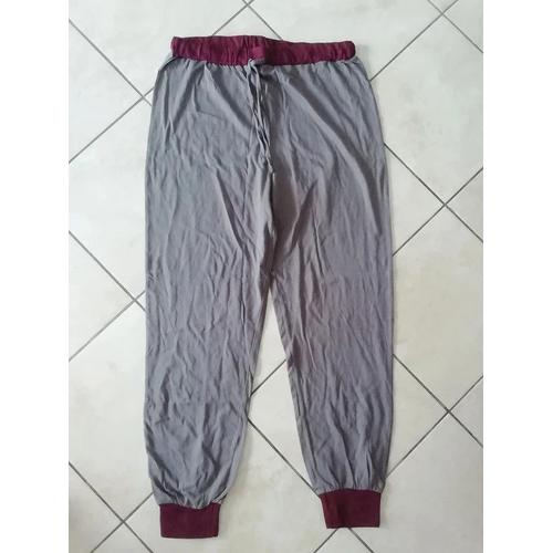 Bas De Pyjama Blanche Porte Taille 48 / 50 Neuf!