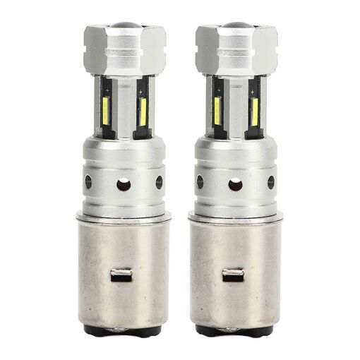 2pcs Led Moto Phares Ampoule Super Bright Led Ampoules Remplacement...