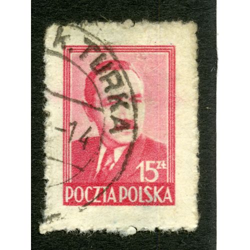 Timbre Oblitéré Poczta Polska, 15 Zl