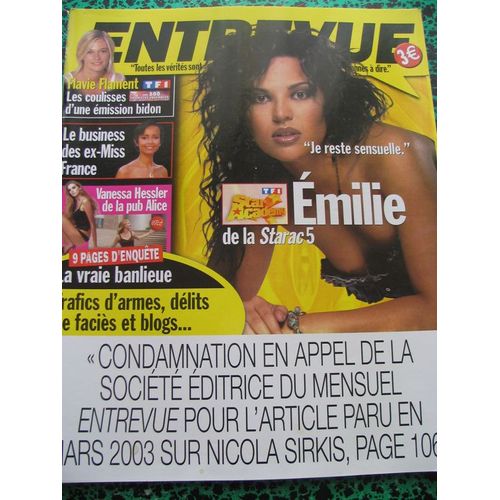 Entrevue Magazine  N° 000 : Decembre 2005