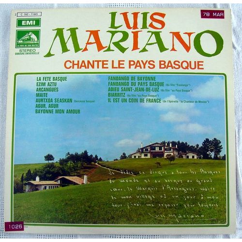 Chante Le Pays Basque
