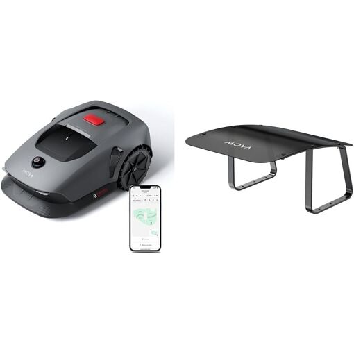 MOVA 600 Tondeuse Robot avec abri,600¿m²