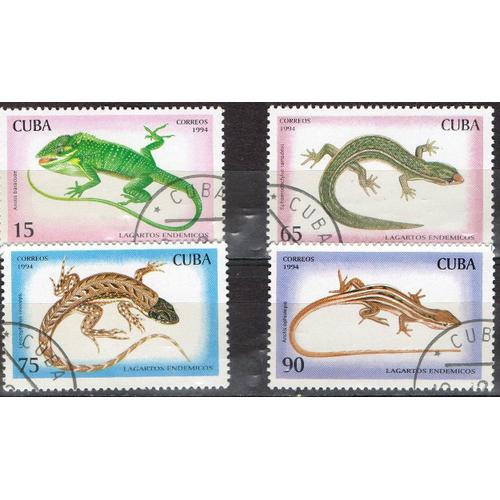 Cuba Timbres Animaux