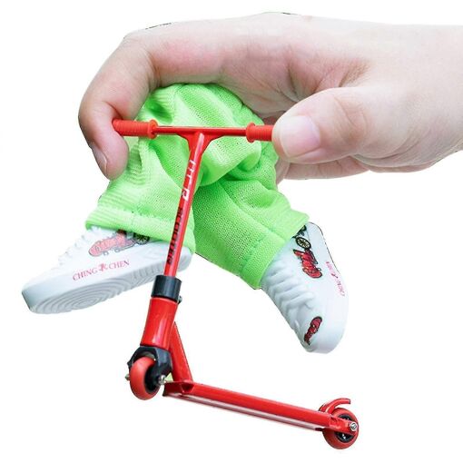 Mini Finger Scooter Alloy Finger Scooter Set Avec Mini Scooters,Fin...