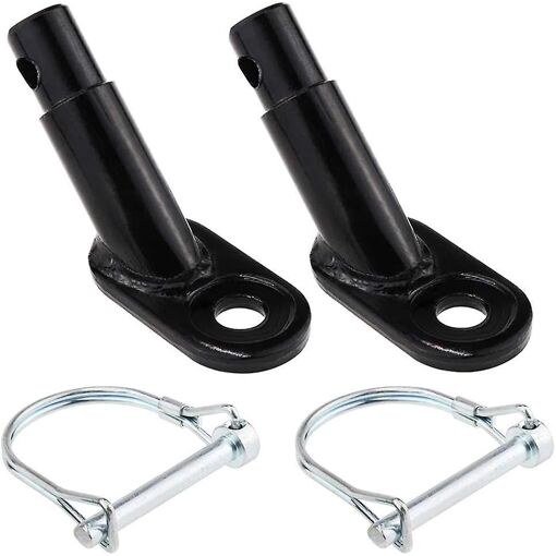 2 Pcs Vélo Remorque De Vélo Attelage Coupleur De Remorque De Vélo C...