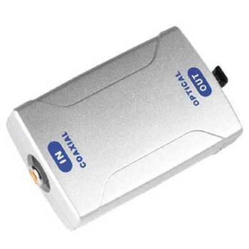 Hama 42906 - Convertisseur Audio numérique S/PDIF Coaxial (RCA) vers optique  (TosLink)