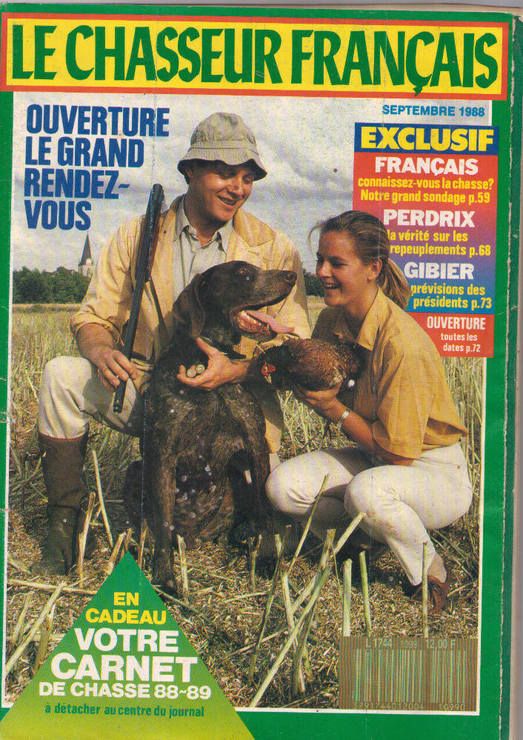 Le Chasseur Francais N 1099 Sept. 1988 Rakuten