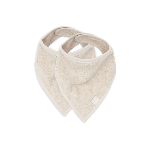 Lot De 2 Bavoirs Bandana Éponge Nougat - Jollein