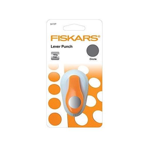 Fiskars Perforatrice À Levier M "Cercle" 25 Mm Blanc / Orange