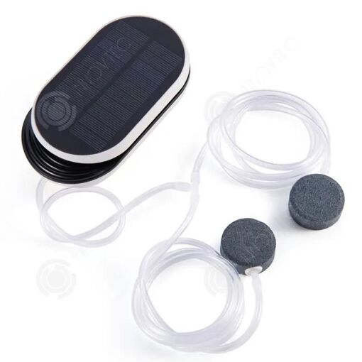 Inn Pompe À Oxygène Solaire 1w 3600mah 1l/Min Aérateur Bassin Pompe...