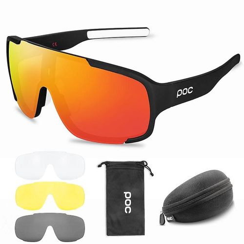 Poc 4 Set Lunettes De Cyclisme, Sports Plein Air Plein Cadre Pe1