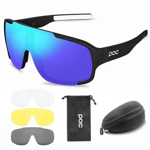 Poc 4 Set Lunettes De Cyclisme, Sports Plein Air Plein Cadre Pe2
