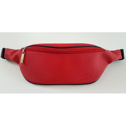 Sac Banane Zippé Rouge Lacoste