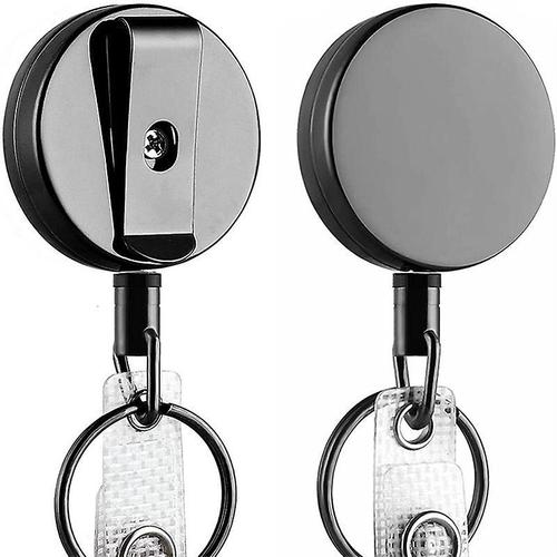 Stylo télescopique en silice, 2 pièces, gris, semi-métallique, argent, carré, rond, porte-clés facile à tirer