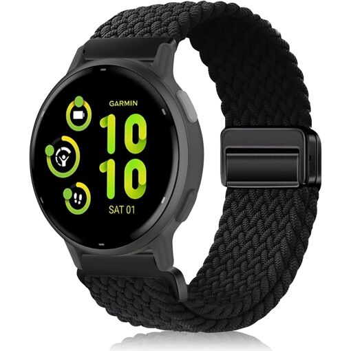 20mm Nylon Strap For Garmin Forerunner 165/165 Music/245/645/570 42...
