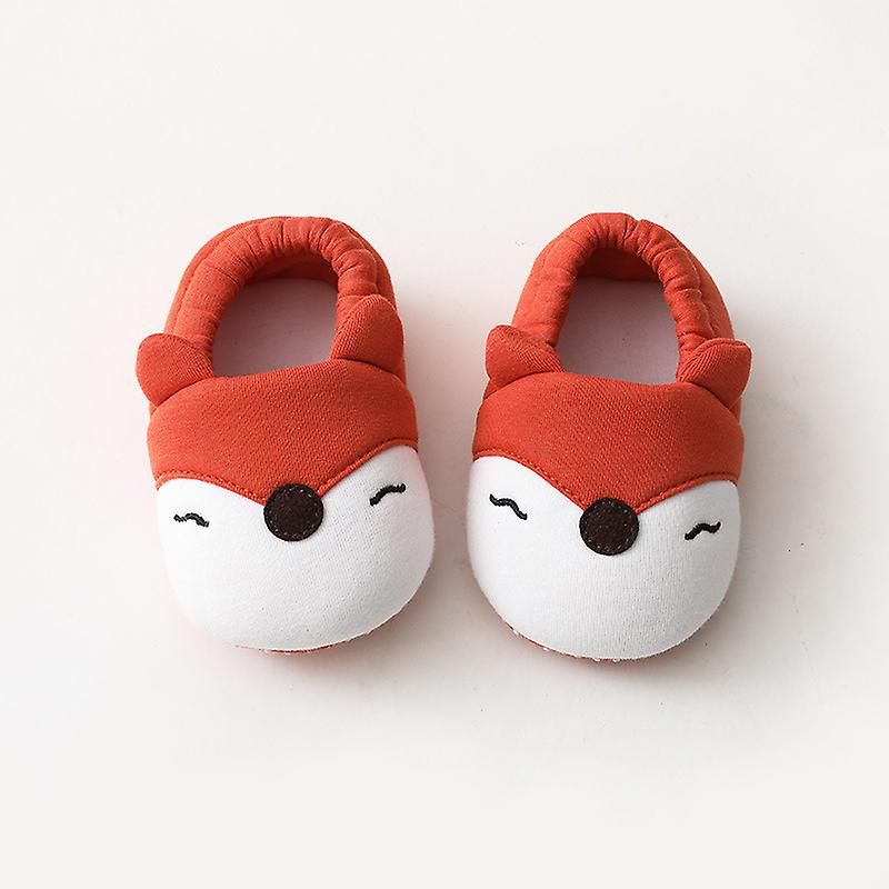 Chaussures De Première Marche Pour Bébé, Antidérapantes, Design De Dessin Animé, Hiver, 13cm