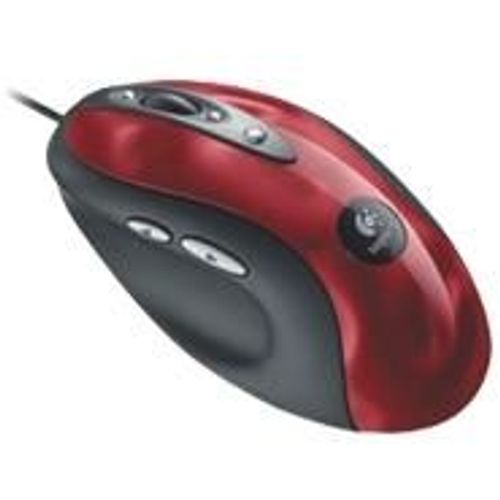 Logitech MX MX510 - Souris - optique - 8 boutons - filaire - PS/2, USB - rouge