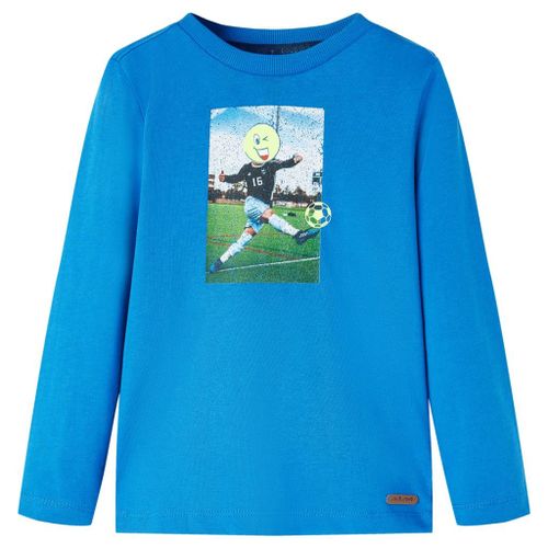 T-Shirt Enfants À Manches Longues Imprimé Joueur De Football 92