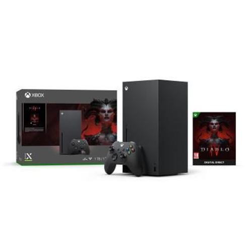 Console Microsoft Xbox Series X - Diablo Iv Bundle - Noir Uk