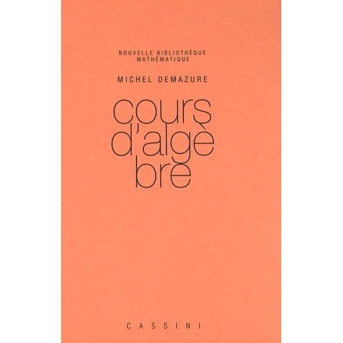 Cours D'algèbre