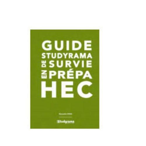 Guide Studyrama De Survie En Prépa Hec