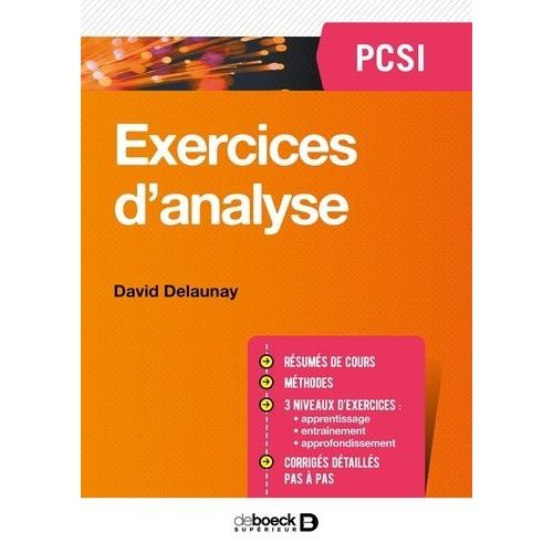 Exercices D'analyse - Pcsi