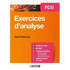 Exercices D'analyse - Pcsi
