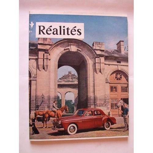 Réalités  N° 69 : Le Salon De L'automobile Voitures 1951