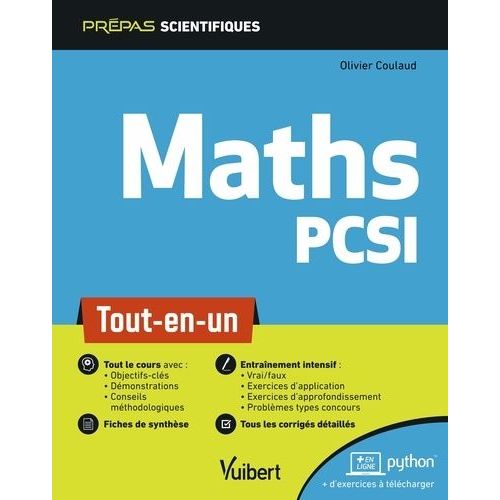 Maths Pcsi - Tout-En-Un
