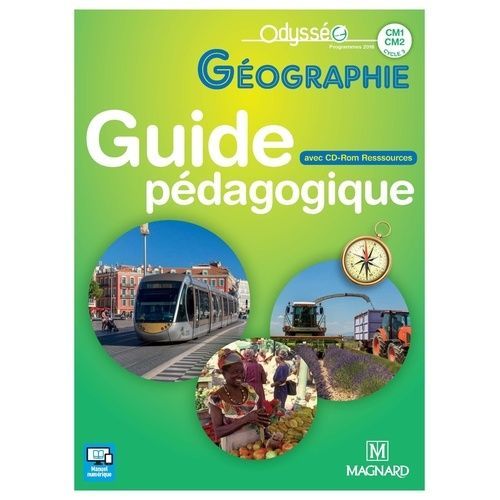 Géographie Cm1-Cm2 - Guide Pédagogique (1 Cd-Rom)