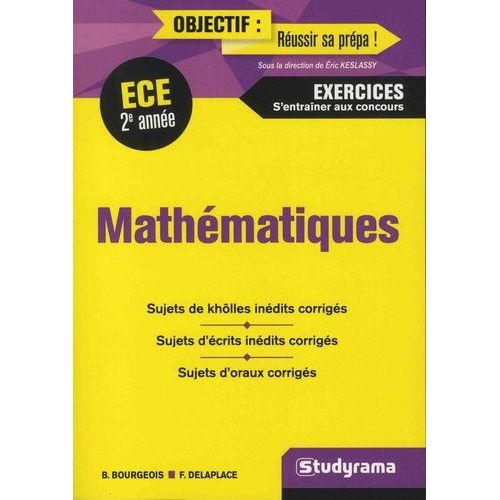 Mathématiques Ece 2e Année