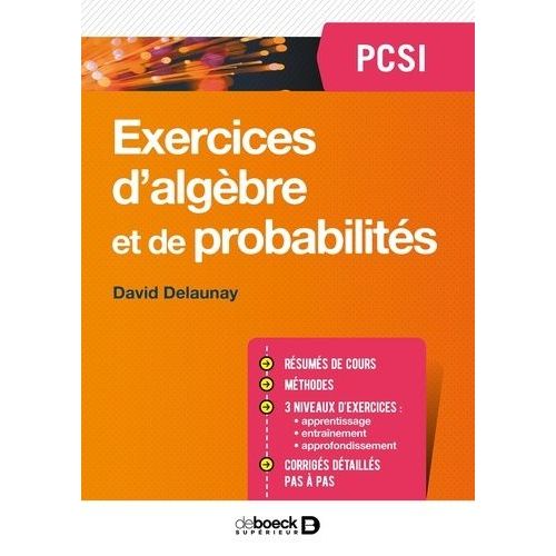 Exercices D'algèbre Et De Probabilités Psci