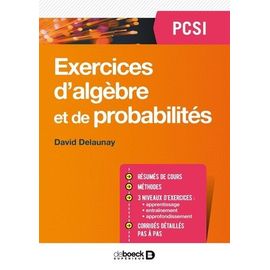 Exercices D'algèbre Et De Probabilités Psci